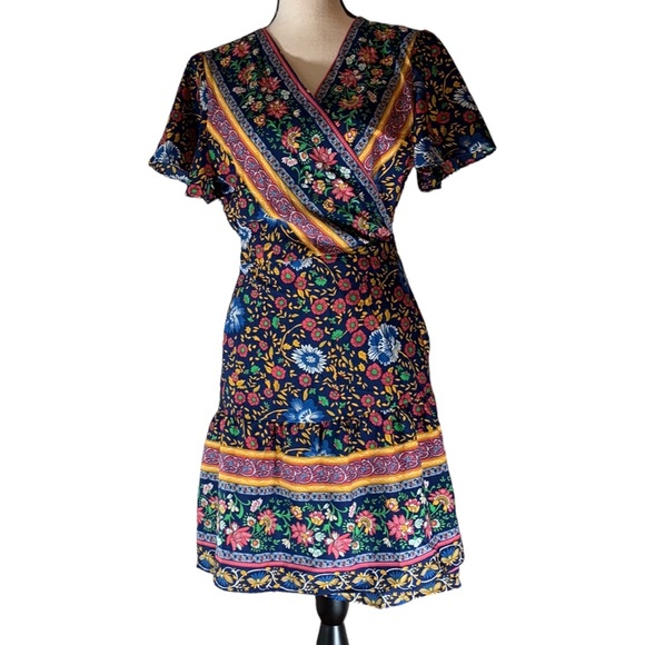 Dresses & Skirts - NWOT Bohemian Loose Summer Cotton Semi Formal Shift Tunics Dress - XL